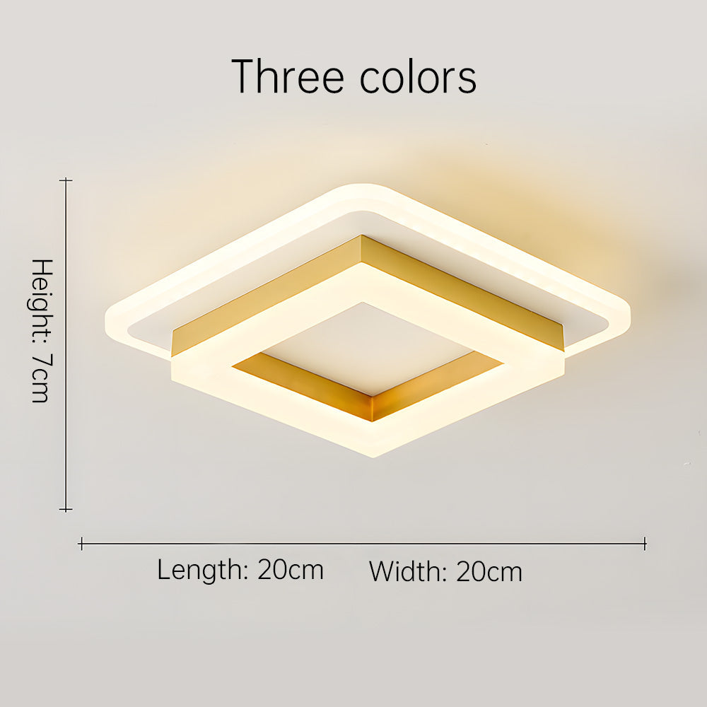 Square LED Ceiling Light – 24W, 1920 Lumens