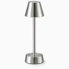 Metal Table Lamp – Cordless LED Mood Light, Empire Shade, IP65 Waterproof