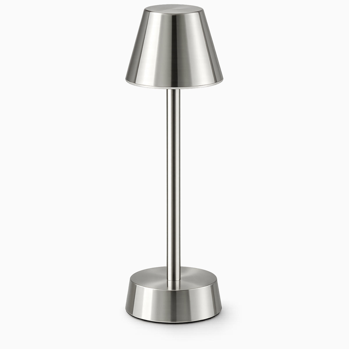 Metal Table Lamp – Cordless LED Mood Light, Empire Shade, IP65 Waterproof